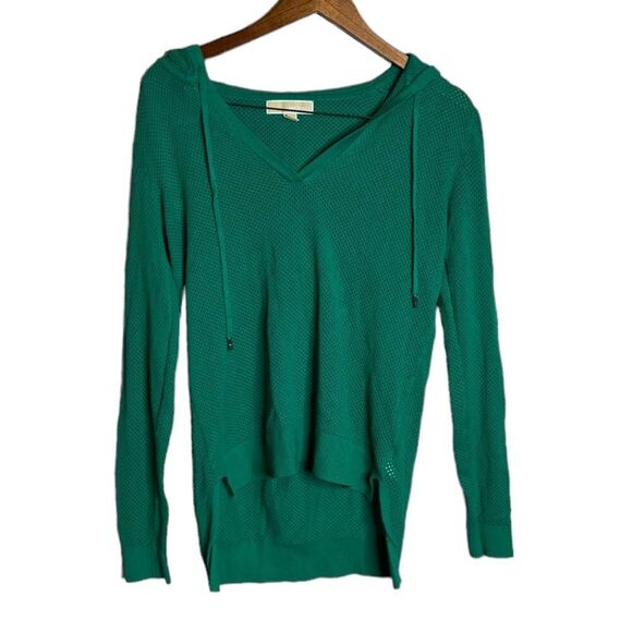 Michael Michael Kors Green hooded Sweater size Medium - Picture 1 of 5